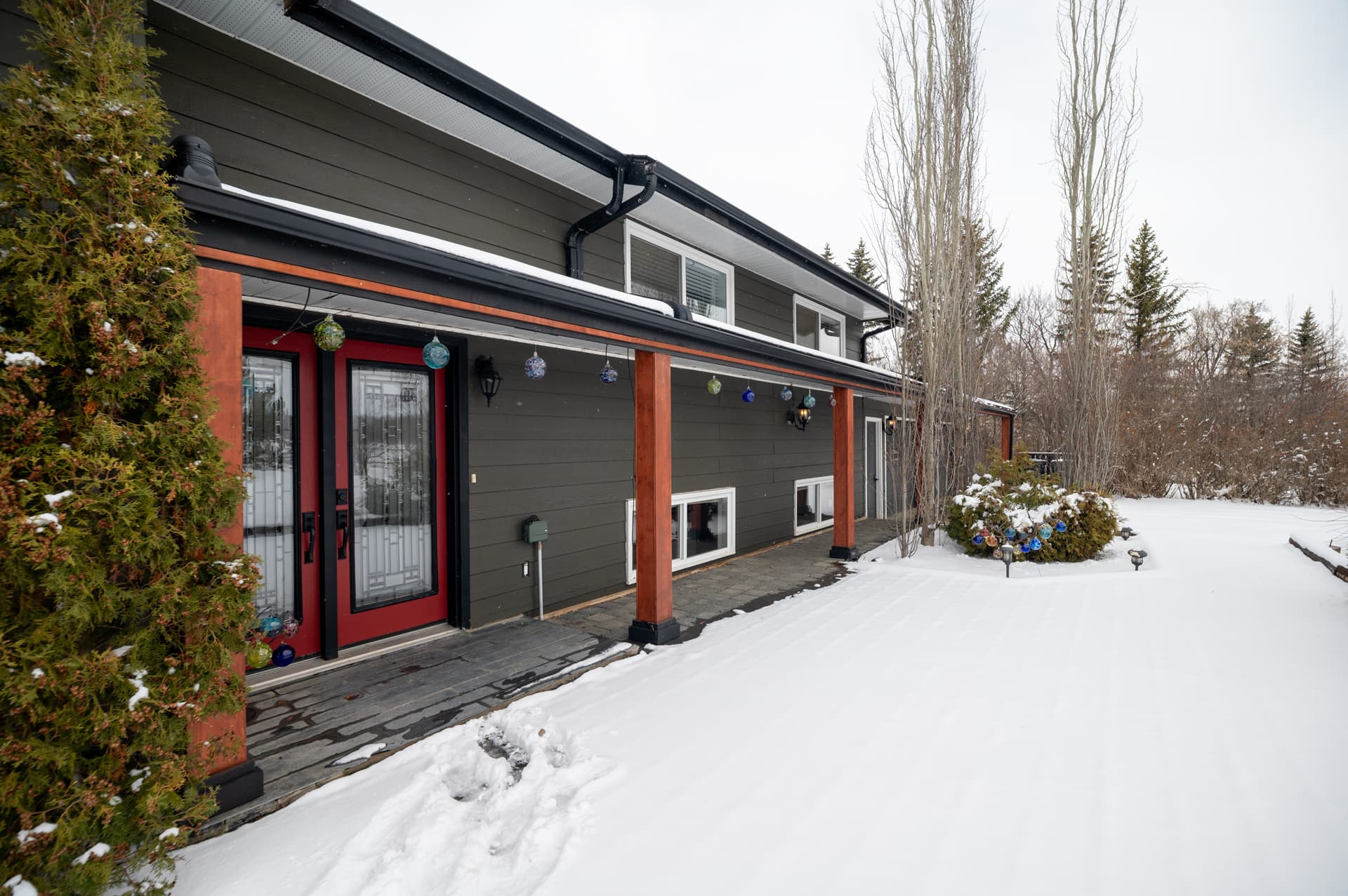 Property view in the country acreage delivery demo