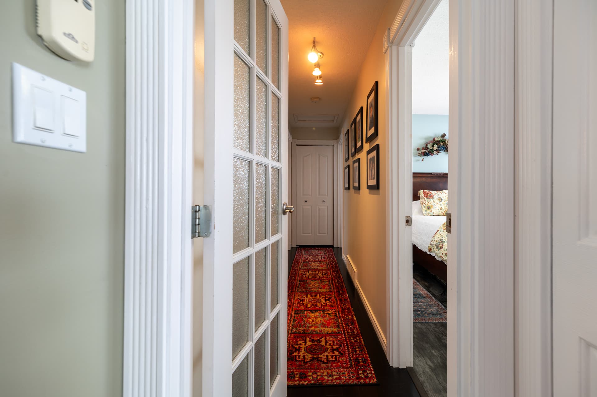 Hallway in the country acreage delivery demo