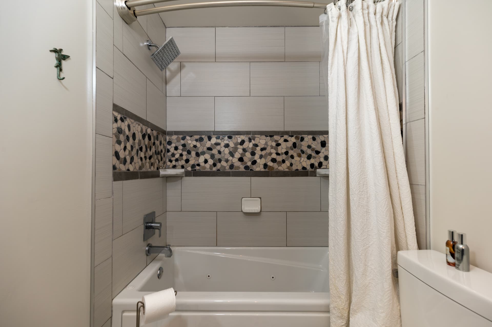 Bathroom detail in the country acreage delivery demo