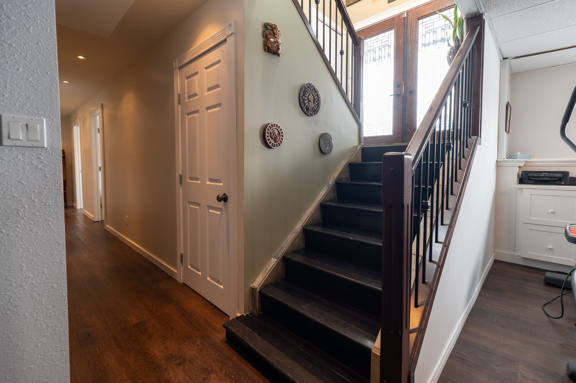 Basement view in the country acreage delivery demo